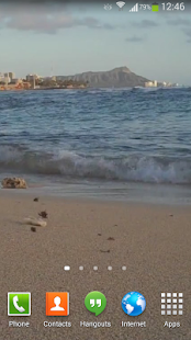 download Beach Waves Live Wallpaper HD free