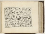 Kaart van Frankfurt am Main en omgeving, ca. 1693-1696