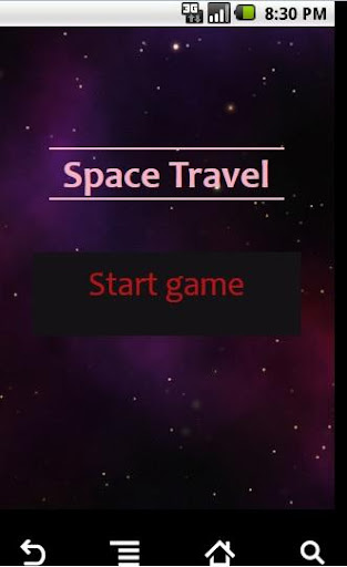 Space Travel Game