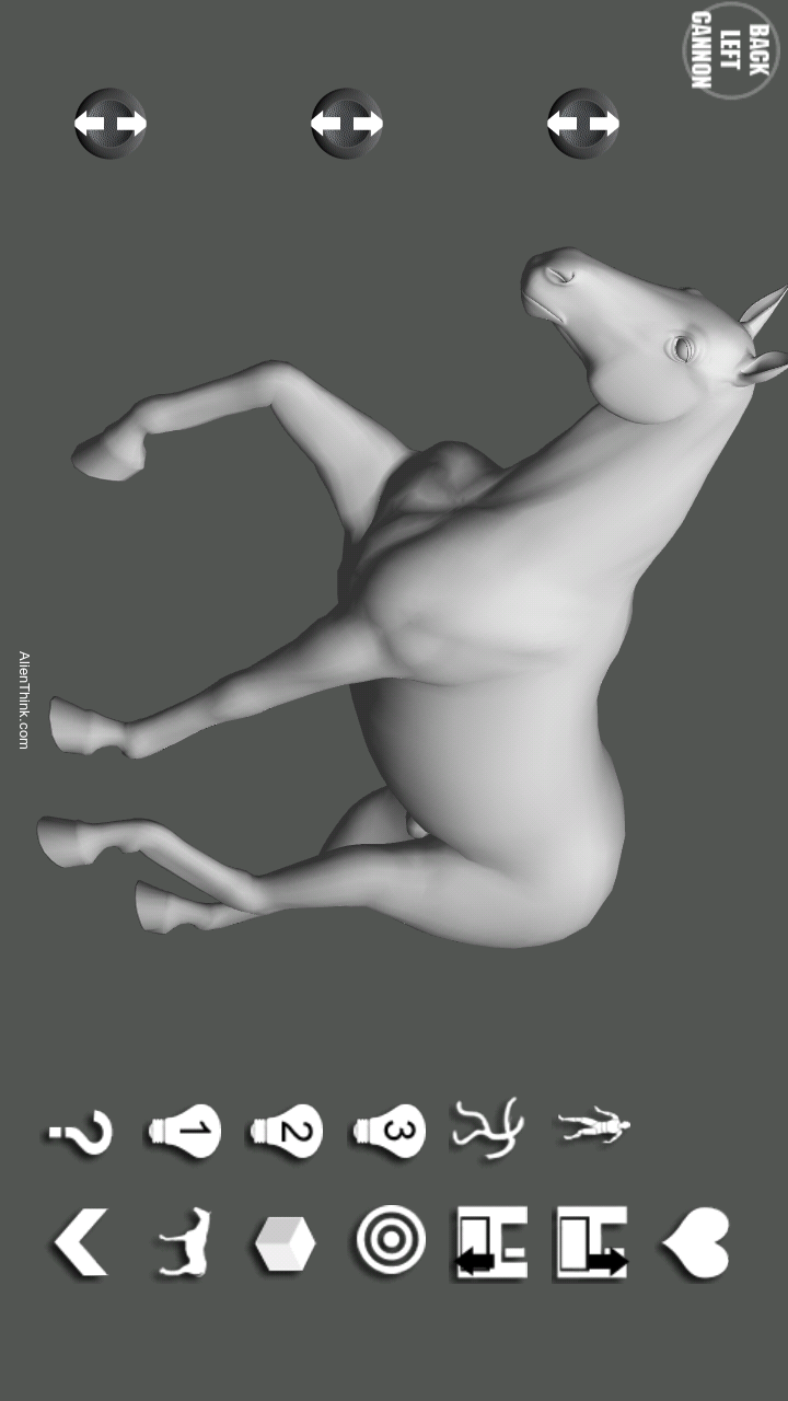 Horse Pose Tool 3D Screen 3