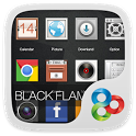 Black Flame GO Launcher Theme icon