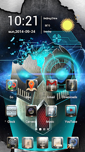 How to get Iron Age HD GO Launcher Theme v1.0 apk for bluestacks