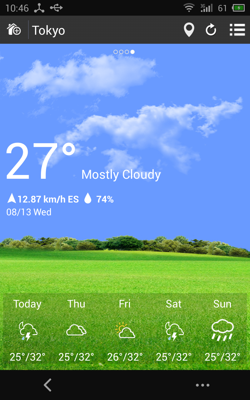 Weather Screen 3
