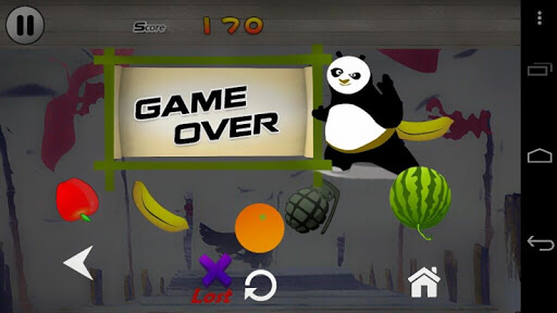 【免費動作App】Cut Fruit Panda-APP點子