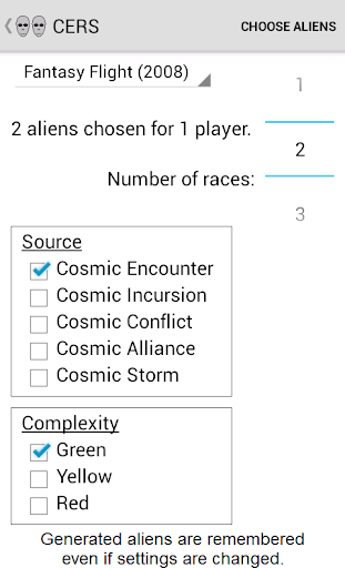 【免費娛樂App】Cosmic Encounter Race Selector-APP點子