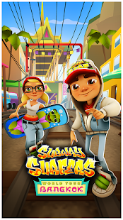  Yang aku share ini yakni versi terbaru dan bertempat di Bangkok Subway Surfers Bangkok 1.31.0 Apk Mod (Unlimited Coin and Key)