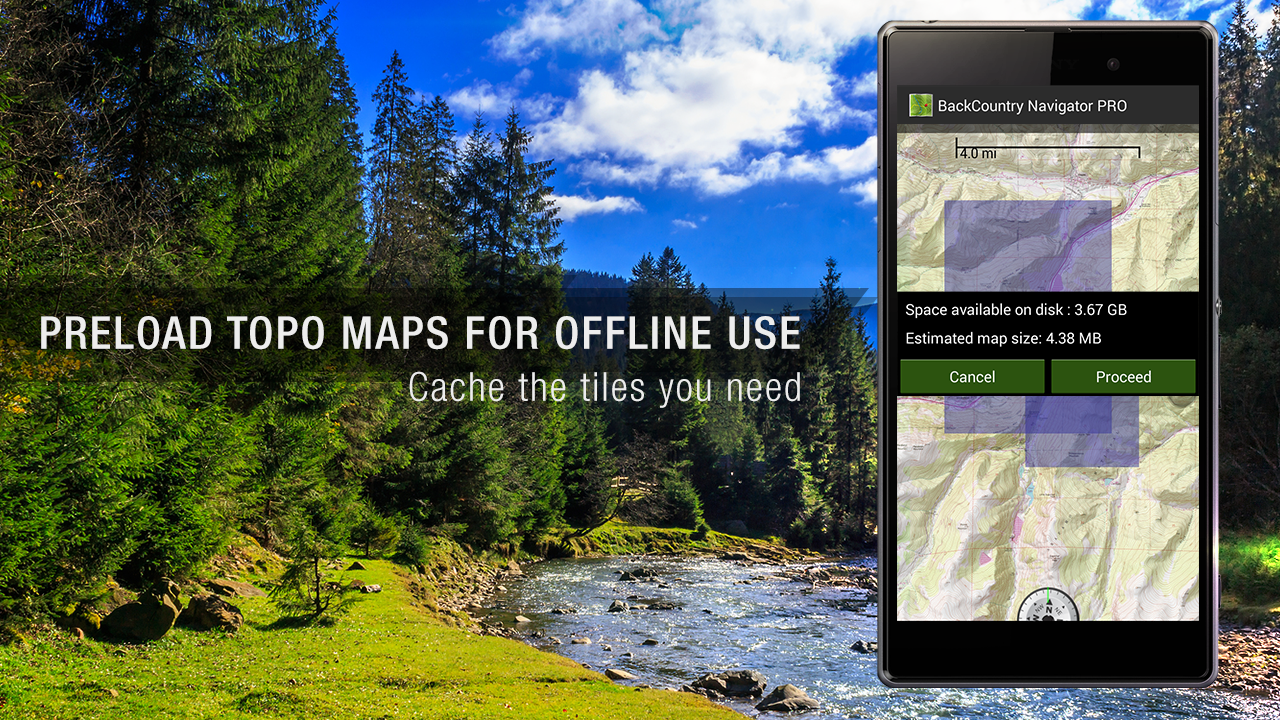 BackCountry Navigator PRO GPS - screenshot