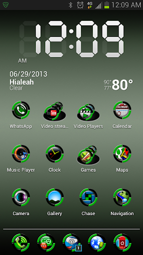 HD Icons: Green Bio-Sphere