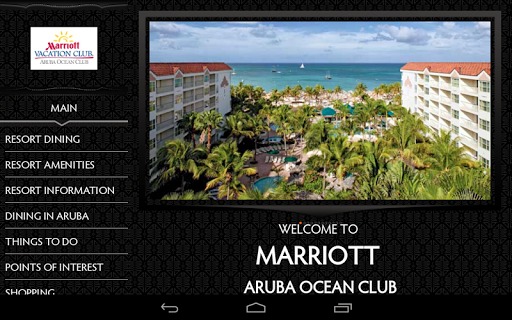 Marriott Ocean Club in Aruba