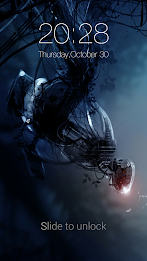 Retina Keypad Lockscreen poster 22