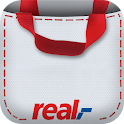 real,- logo
