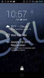I/O 2014 DashClock Extension poster 2