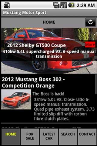 【免費商業App】Mustang Motorsport Free-APP點子