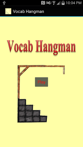 Vocab Hangman