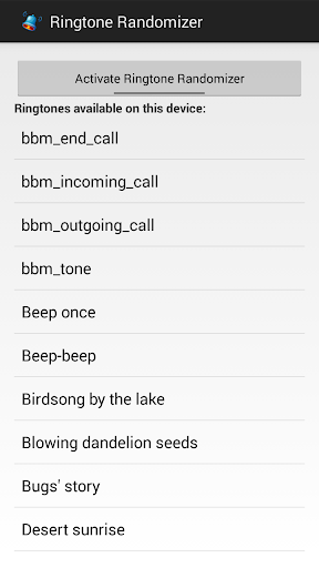 Ringtone Randomizer