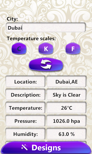 Climate Weather Clock Widget