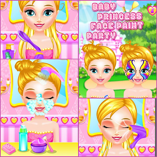 【免費休閒App】Baby Princess Face Paint Party-APP點子