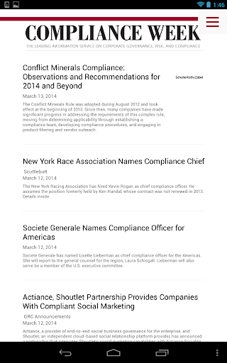 免費下載商業APP|Compliance Week app開箱文|APP開箱王