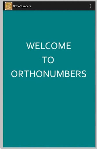 Orthonumbers - Full Mobile