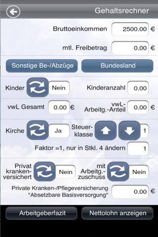 flexfinanz Screen 2