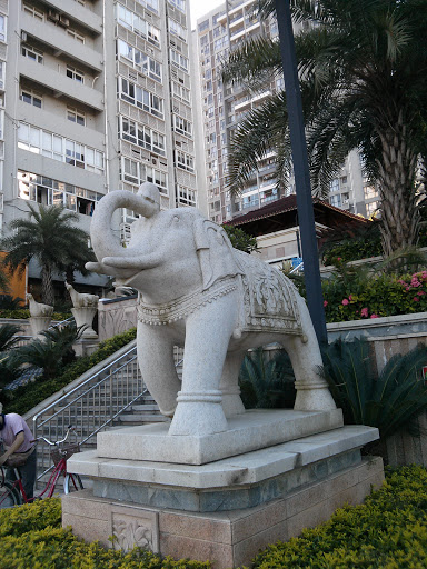 Stone Elephant in Zhuhai Xiangzhou