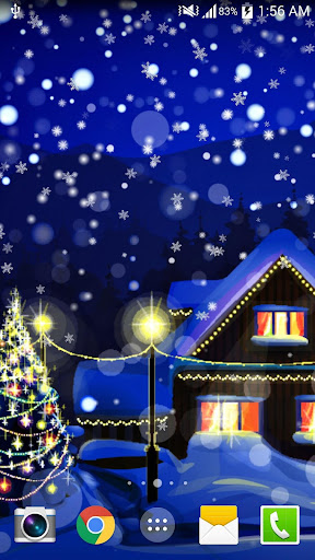 Christmas Night Live Wallpaper