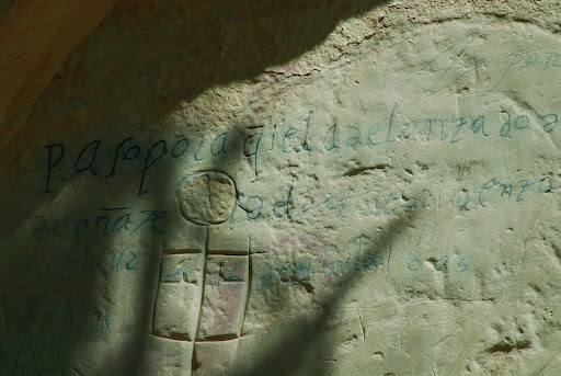 Inscripción de Juan de Oñate en "El Morro"