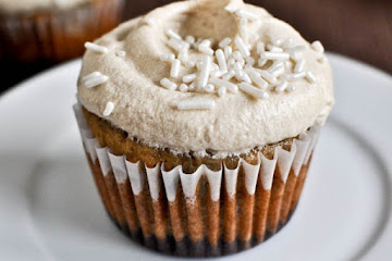 Brownie Banana Bread Cupcakes
