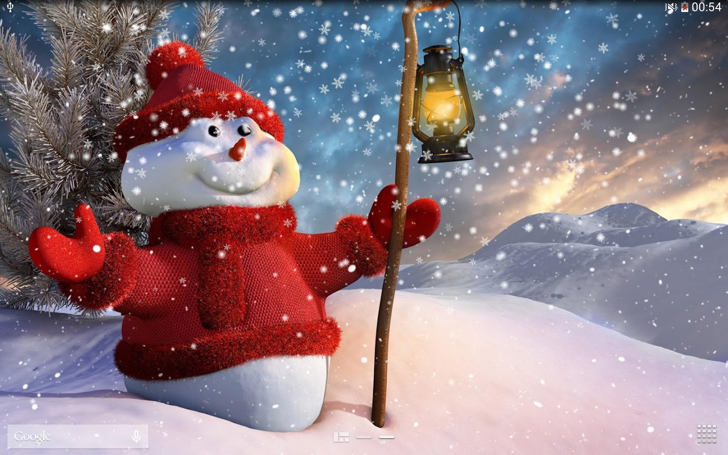 Christmas Snow Live Wallpaper  Android Apps on Google Play