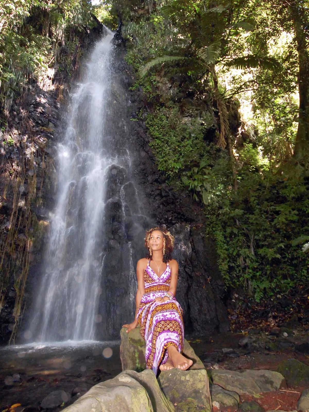 Dark View Falls-St-Vincent-Grenadines - Dark View Falls on St. Vincent and the Grenadines.