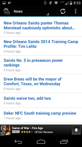 【免費運動App】New Orleans Football News-APP點子