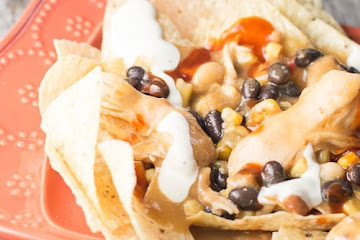 Crock Pot Chicken Ranch Nachos