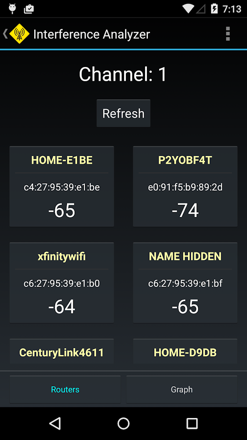    Interference Analyzer (no ads)- screenshot  