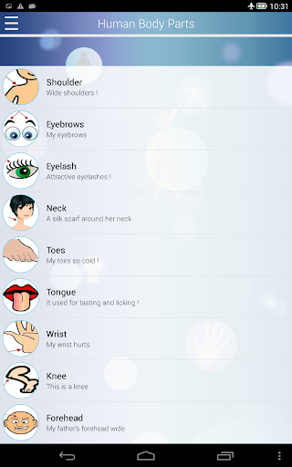 【免費教育App】Learn Our Body in English-APP點子