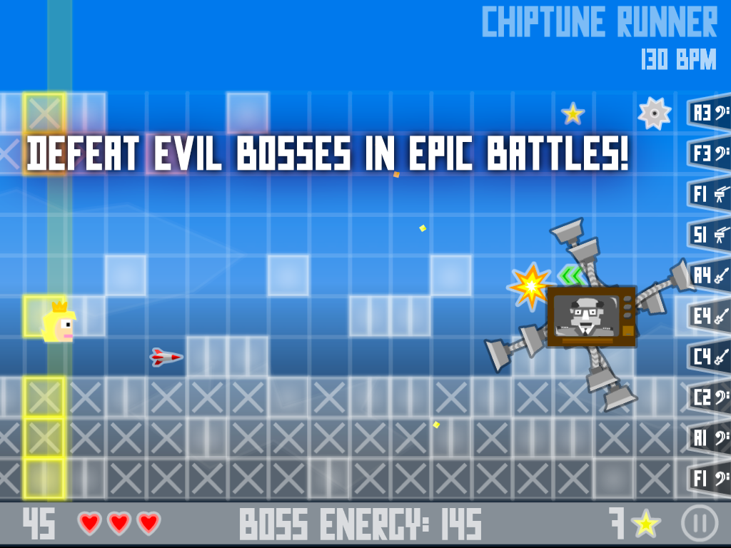 Chiptune Runner - screenshot