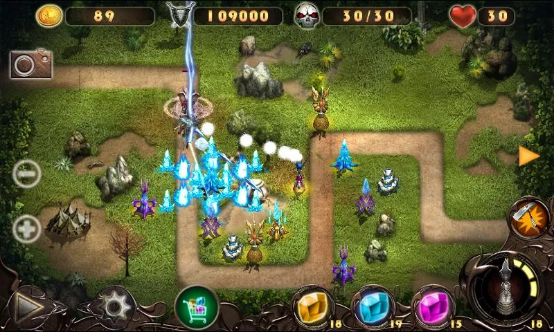 Epic Defense 2 - Wind Spells - screenshot