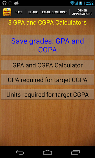 3 GPA and CGPA Calculators