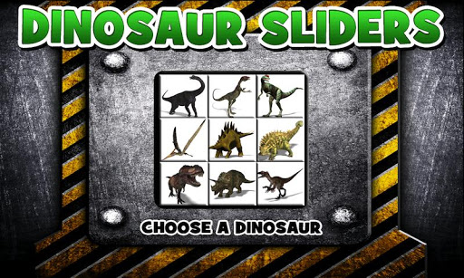 Dinosaur Sliders Puzzle