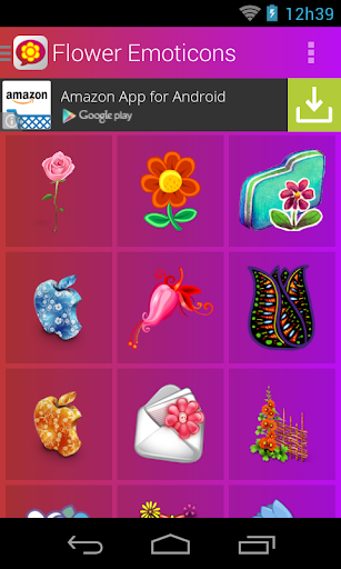 Flower Emoticons