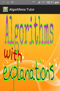 Free Algorithms Tutor APK for Android