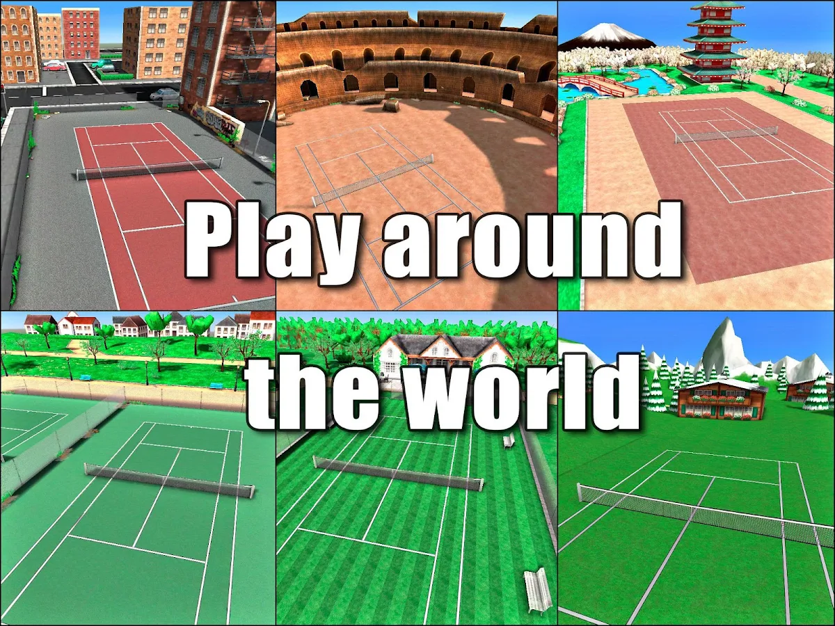 Hit Tennis 3 - screenshot