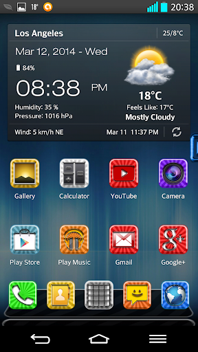 NEXT LAUNCHER 3D CLASSIC THEME