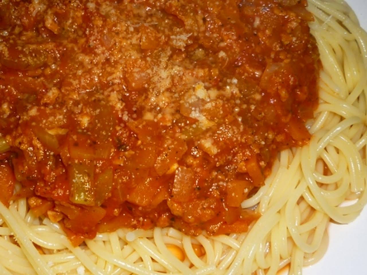 10 Best Spaghetti Bolognese Without Meat Recipes Yummly
