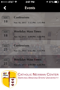 ASU Catholic Newman Center Screenshots 7