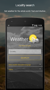 Weather US 16 days forecast screenshot for Android