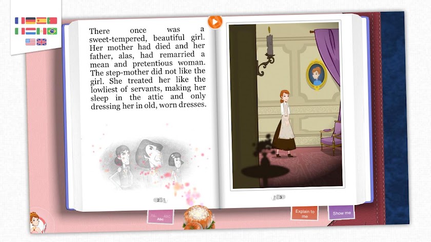 Cinderella - Kids Storybook Screen 3