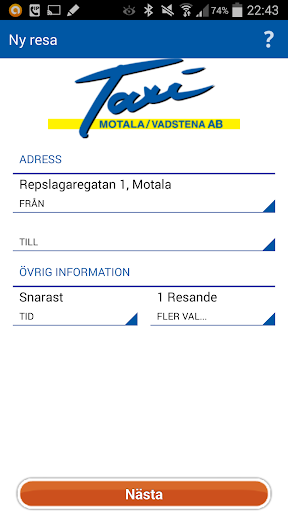 Taxi Motala Vadstena