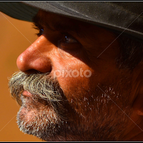 Observor by Tapesh Mukherjee - People Portraits of Men