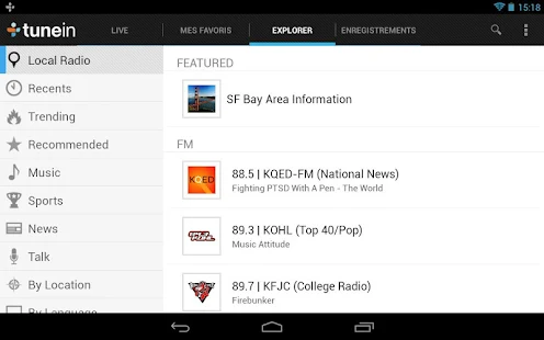 TuneIn Radio Pro - screenshot thumbnail