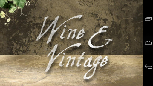 Wine Vintage